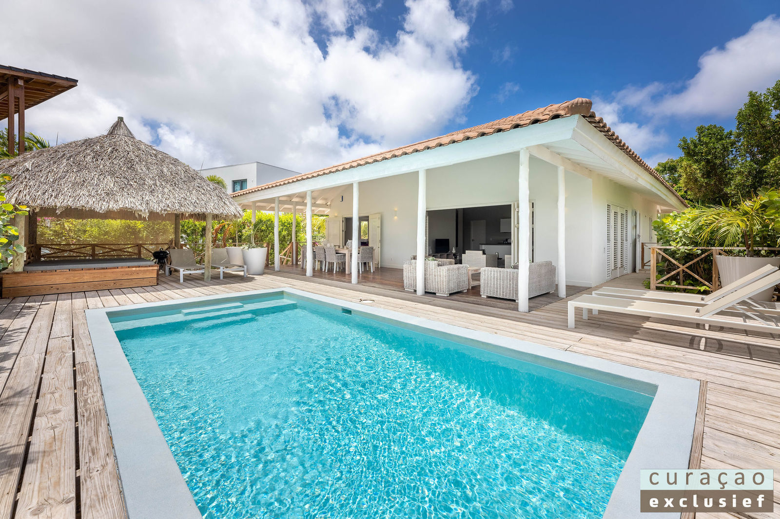 curacao exclusief jan thiel zwembad villa peach