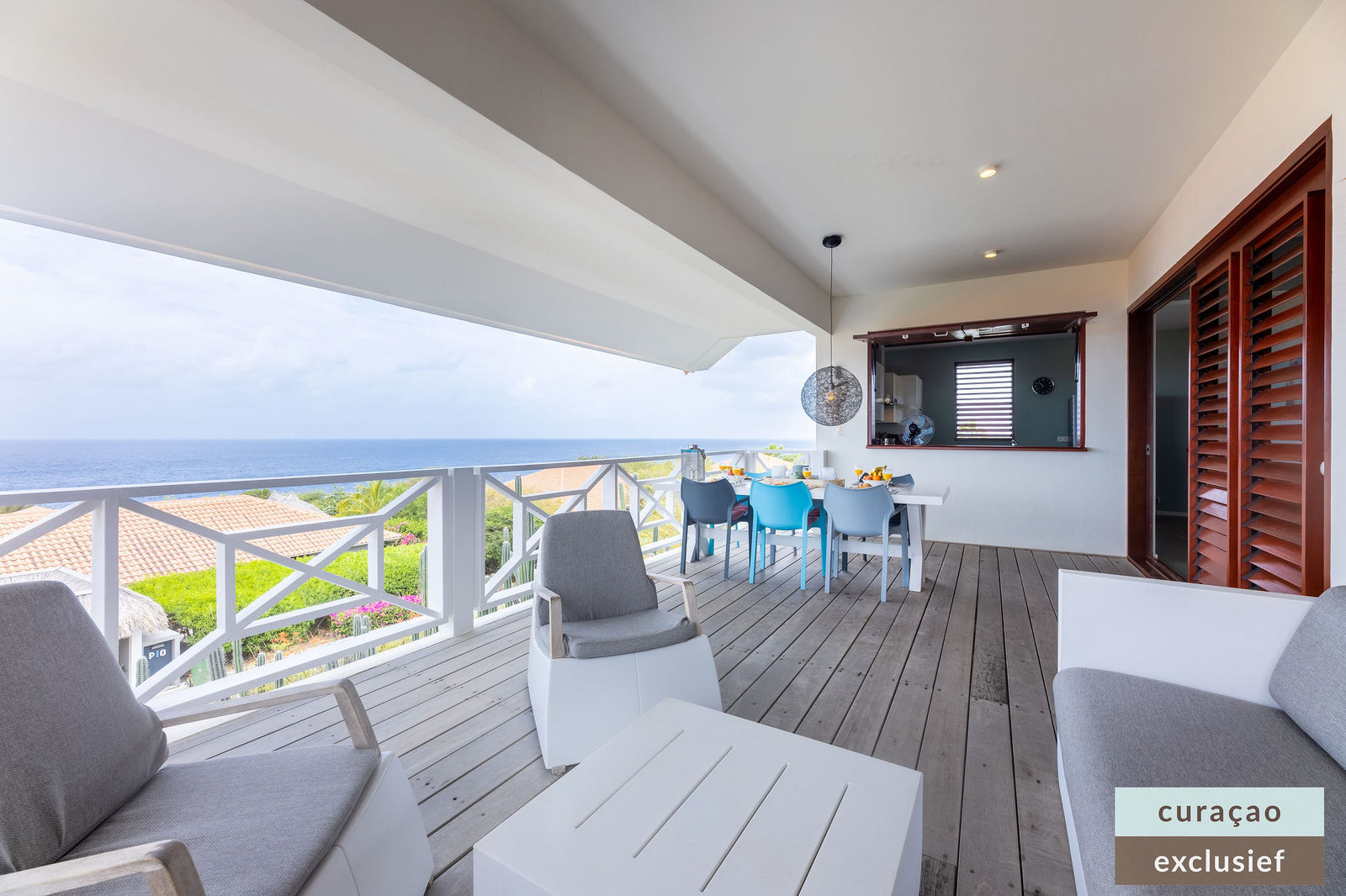 curacao exclusief jan thiel zwembad zeezicht boca gentil resort appartement hilltop 3