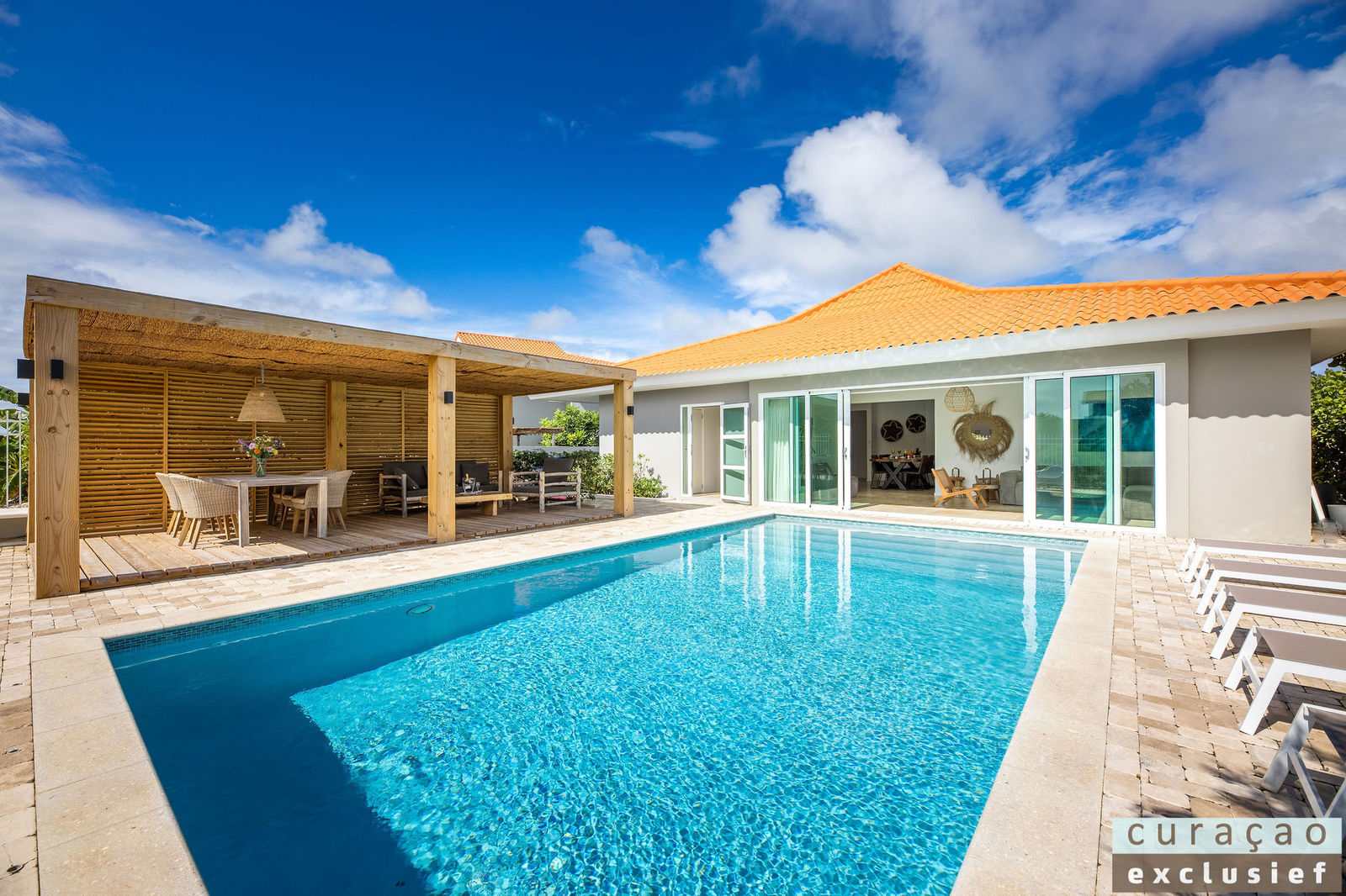 curacao exclusief jan thiel zwembad villa banjo