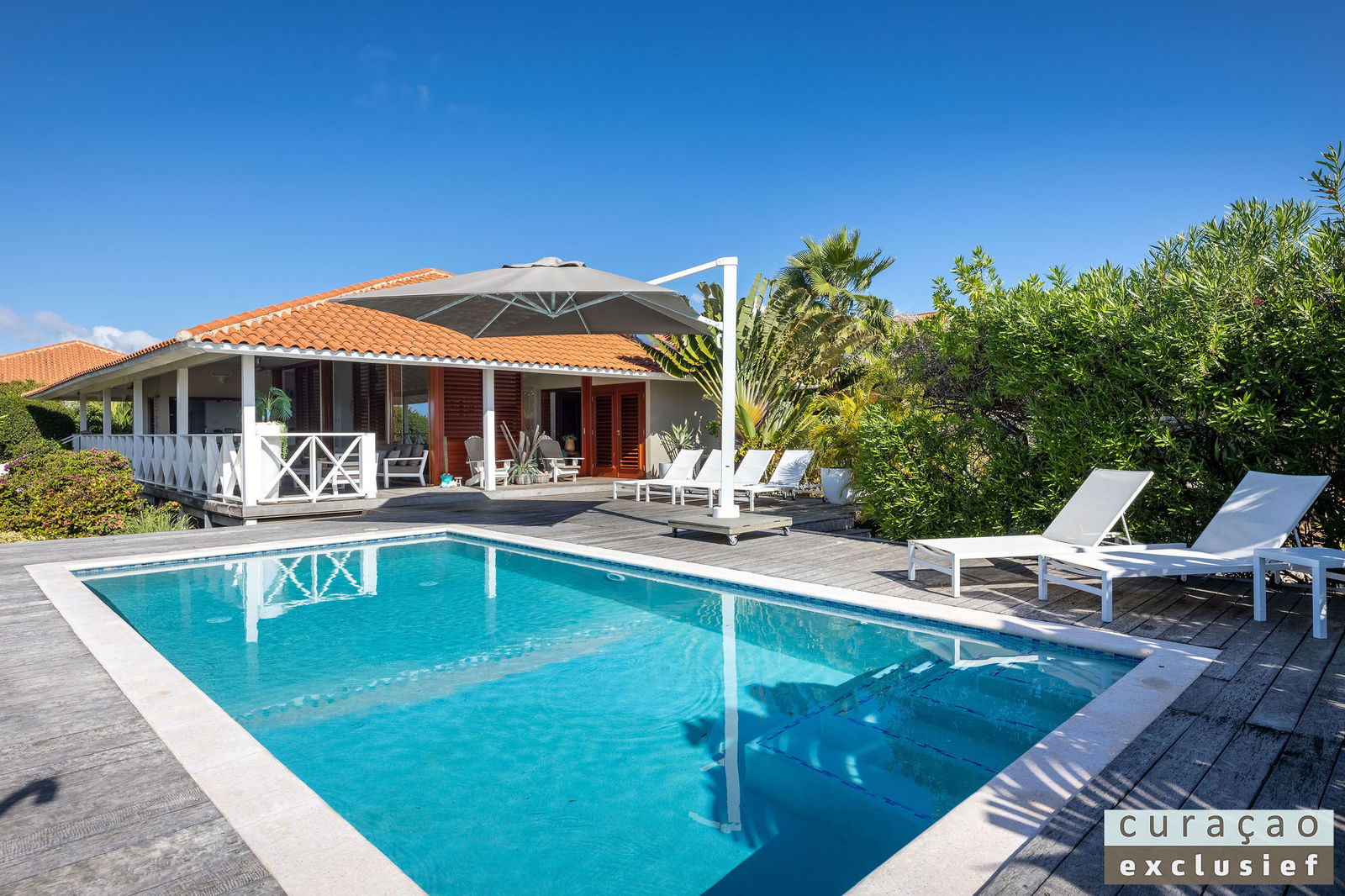 curacao exclusief jan thiel zwembad zeezicht boca gentil resort villa p07