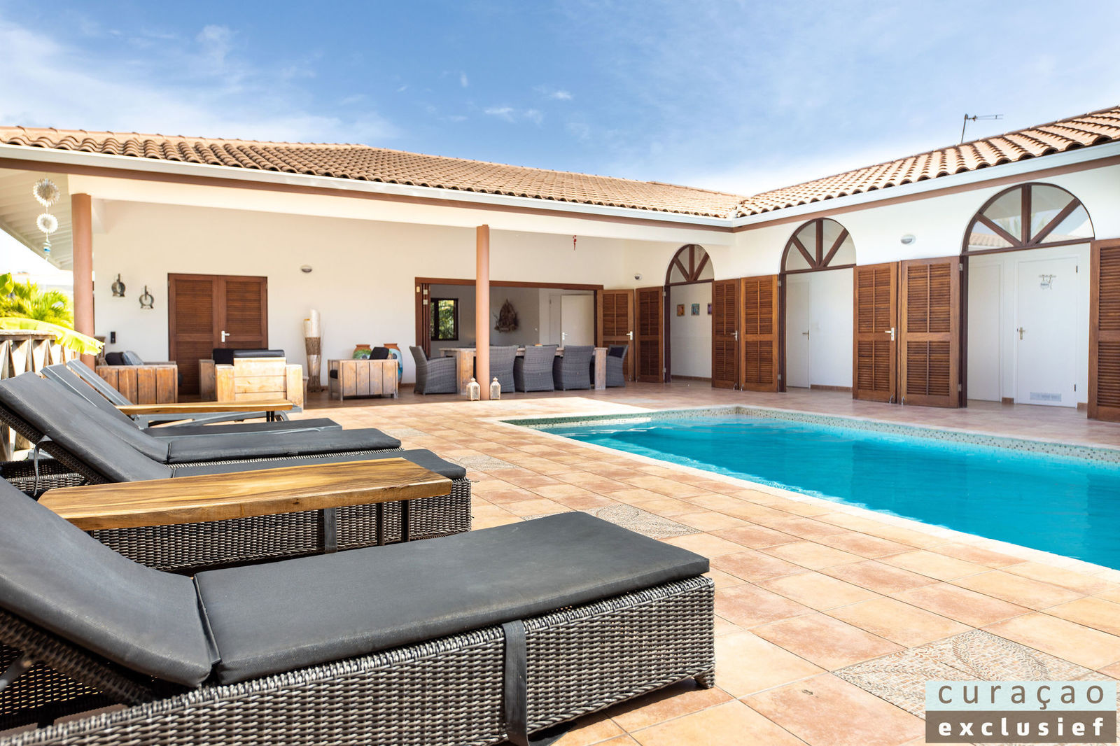 curacao exclusief jan thiel zwembad villa quintus