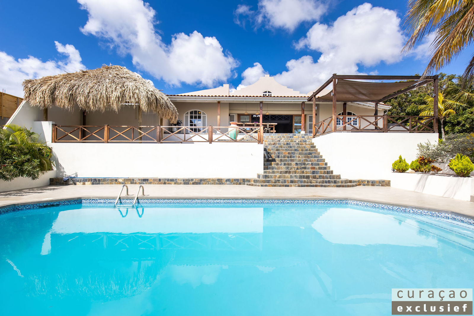 curacao exclusief jan thiel zwembad villa mandolina jan sofat